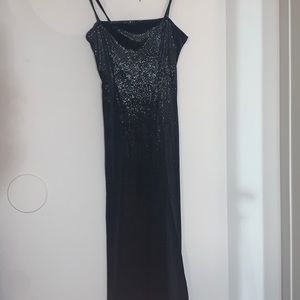 H&M Sparkly Dress With Slit